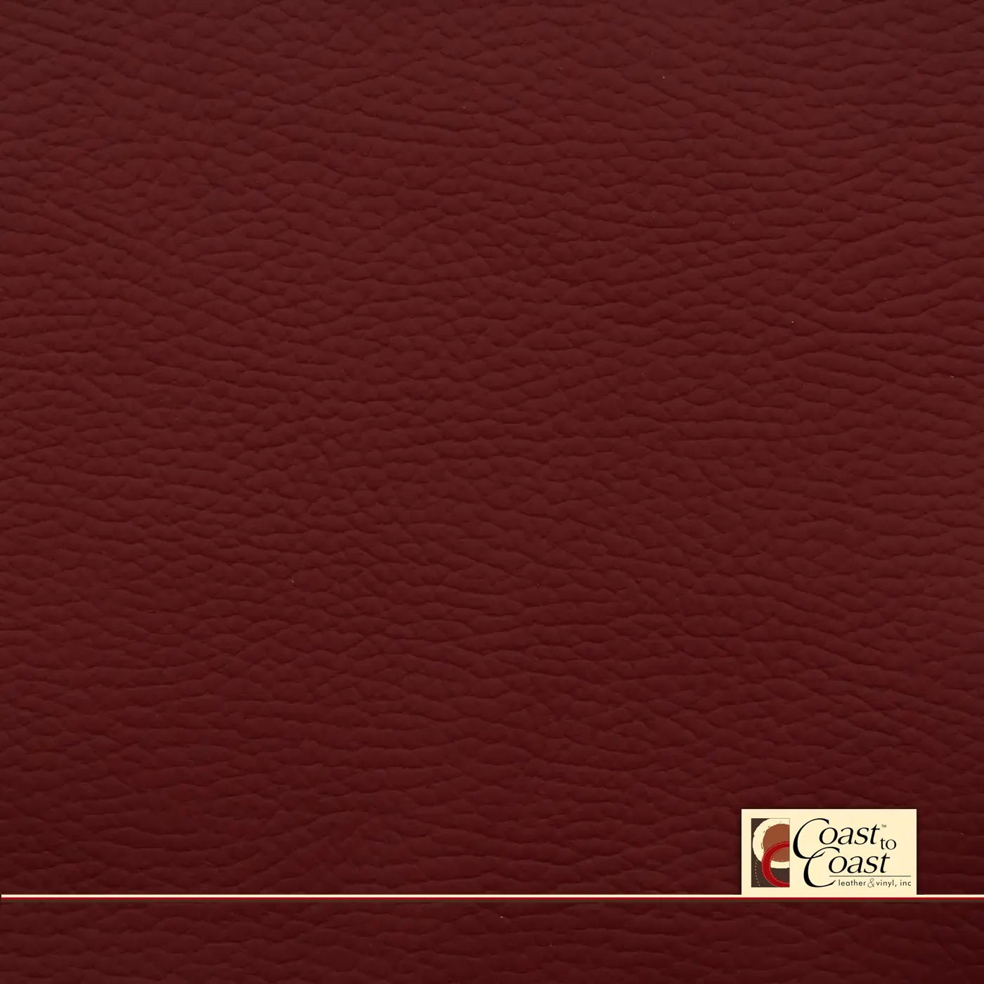 Ford Crimson Red Full Hide / Plain Leather